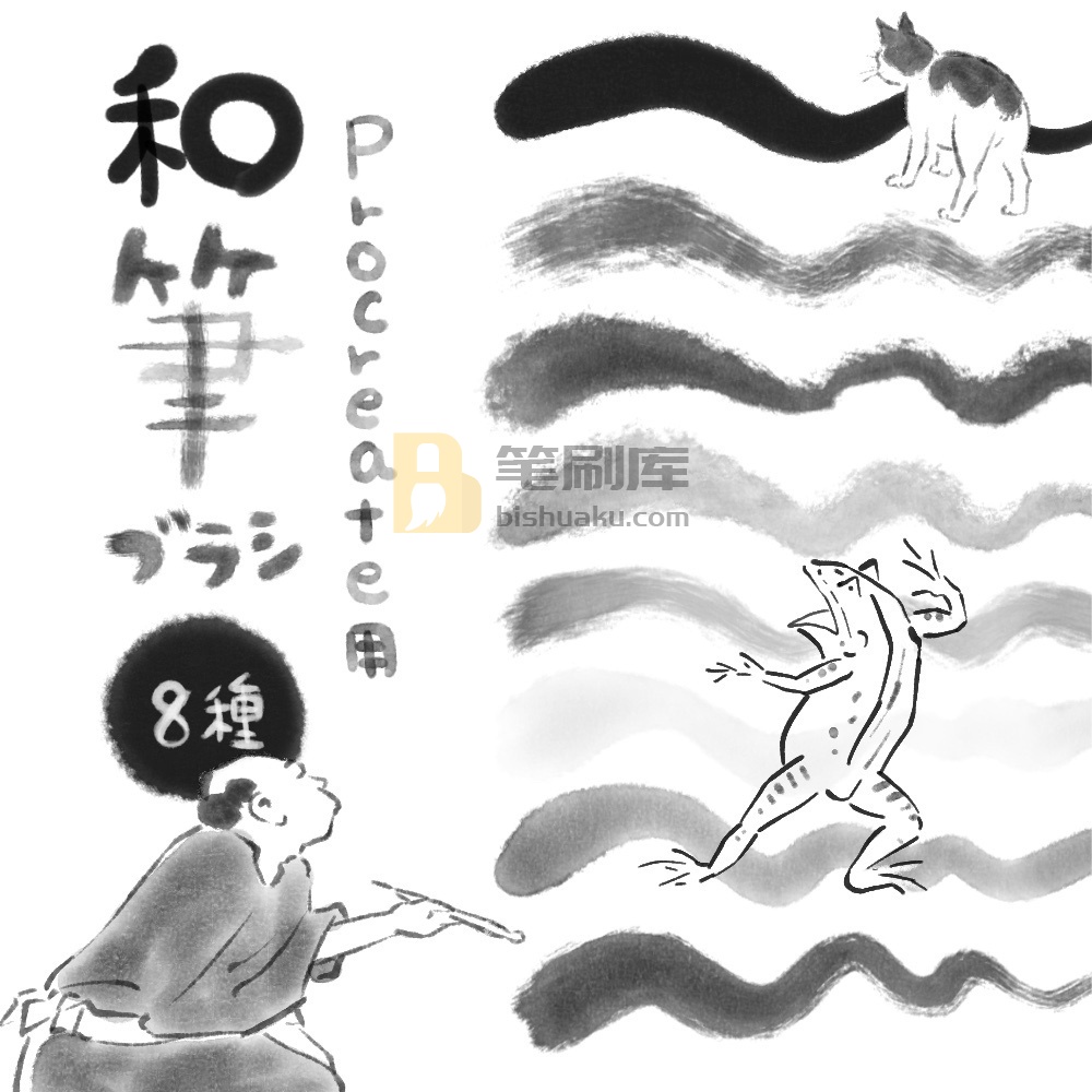  Procreate和笔笔刷套裝