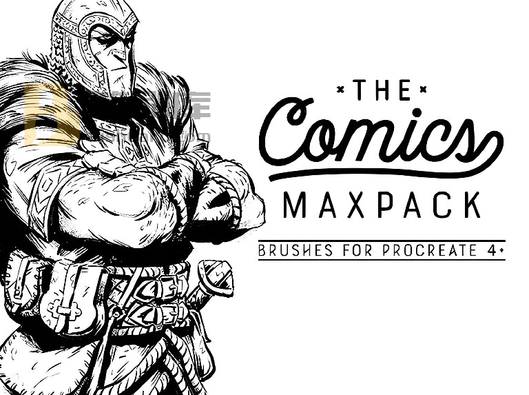 MaxPack漫画笔刷组