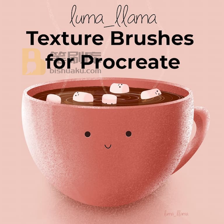 下载luma_llama制作的procreate纹理笔刷 下载luma_llama制作的procreate纹理笔刷