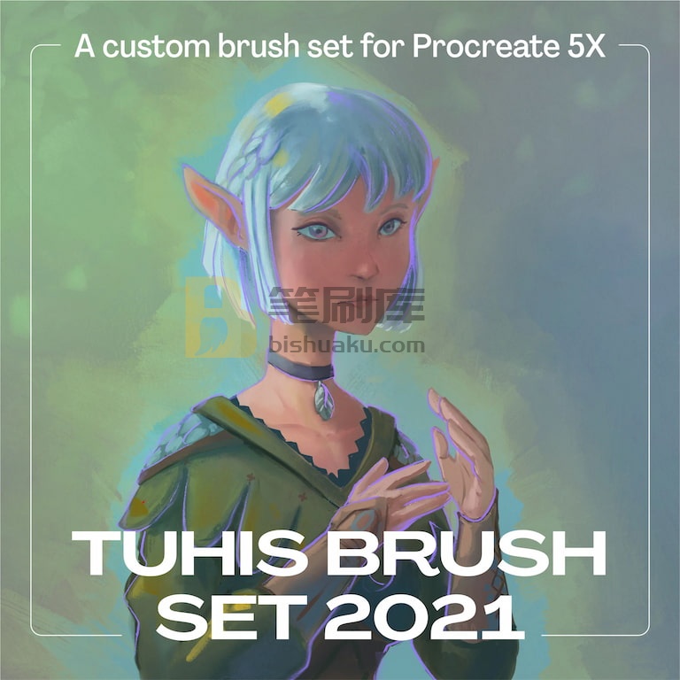 2021年Tuhis笔刷组-Procreate