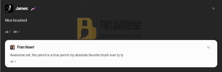 James评论Nikko笔刷-Procraete