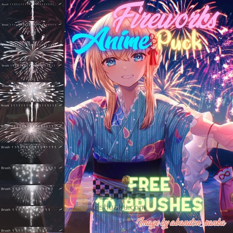 Attki漫画烟火笔刷-Procreate Attki漫画烟火笔刷-Procreate