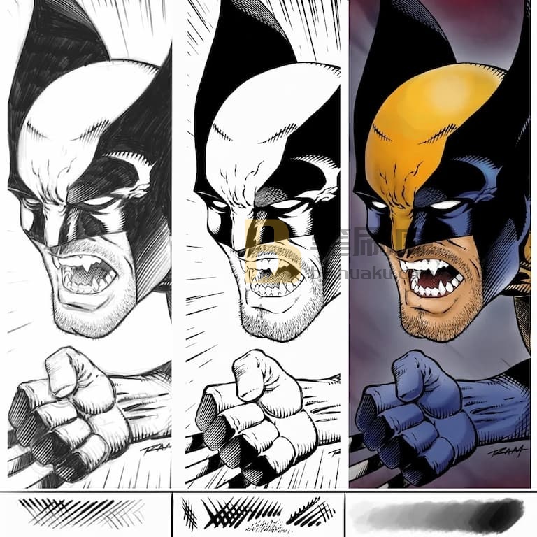 铅笔、墨水笔和上漆笔刷-procreate 铅笔、墨水笔和上漆笔刷-procreate