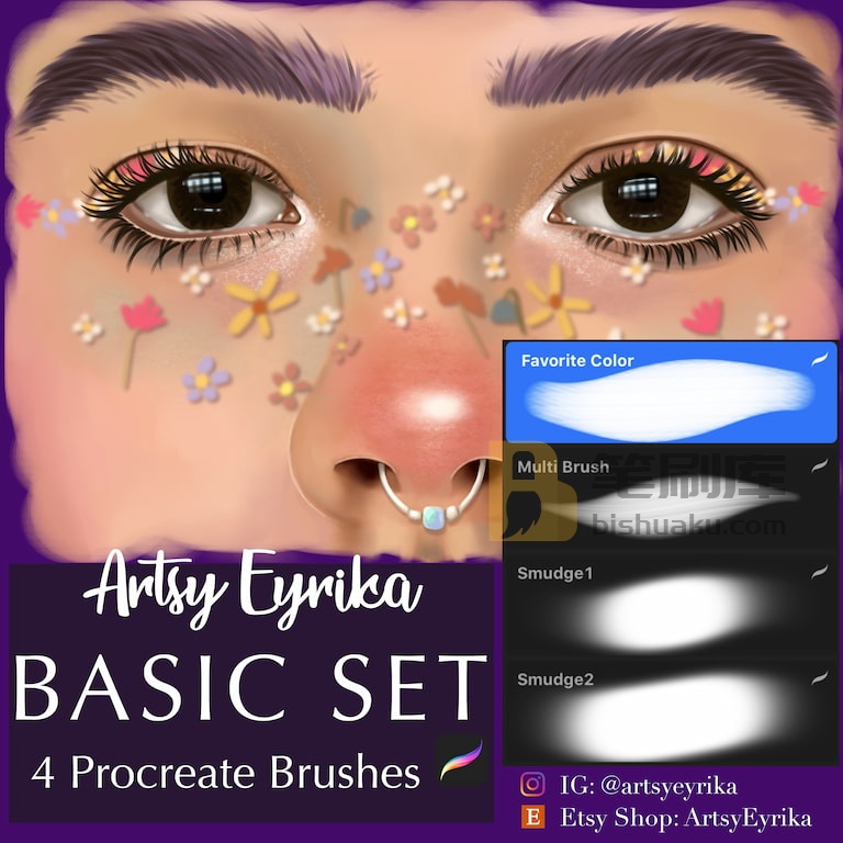 ArtsyEyrika创造笔刷-Procreate ArtsyEyrika创造笔刷-Procreate