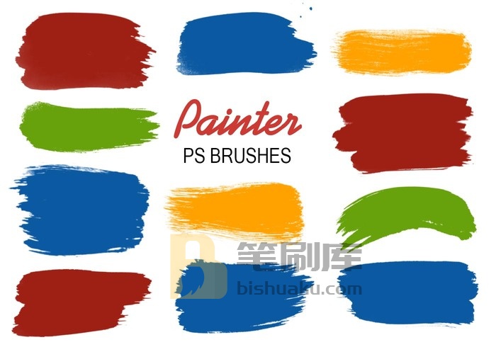 20款Painter PS Brushes abr.vol.4 PS笔刷