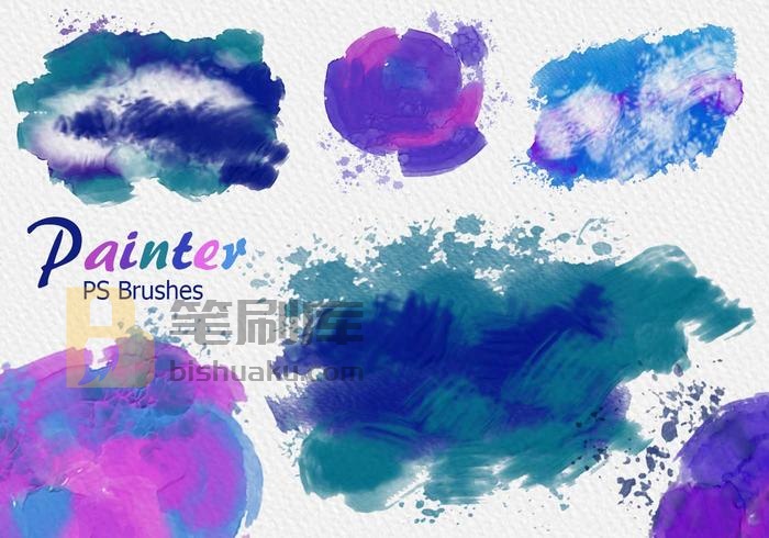 20款Painter PS Brushes abr.Vol.11 PS笔刷