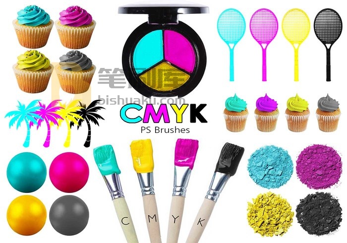 20款CMYK PS Brushes abr.Vol.8 PS笔刷
