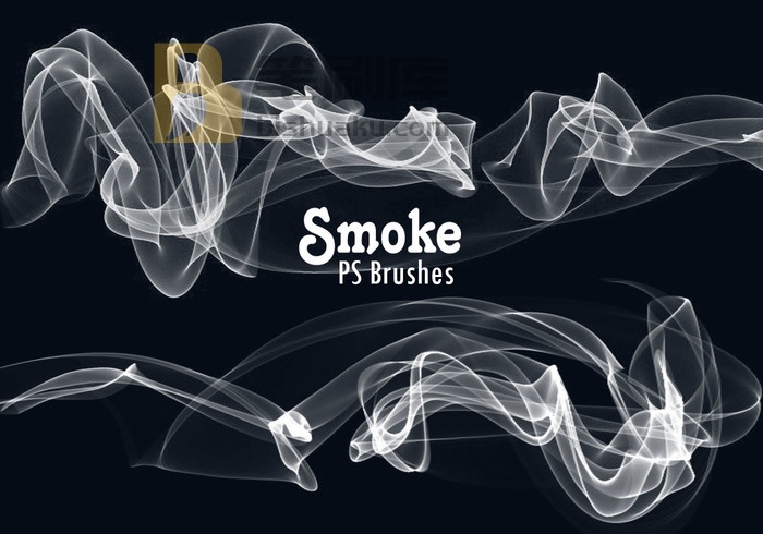 20款Smoke PS Brushes abr. Vol.10 PS笔刷