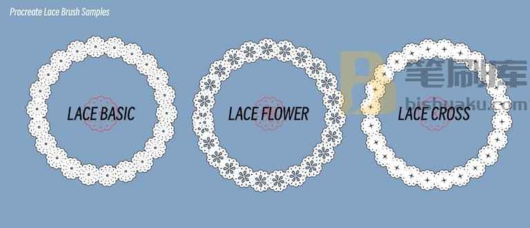 Lace Brushes