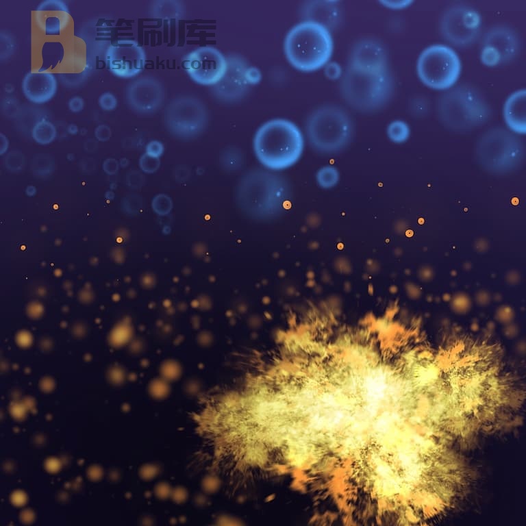 背景图案闪片笔刷预览一-Procreate 背景图案闪片笔刷预览一-Procreate