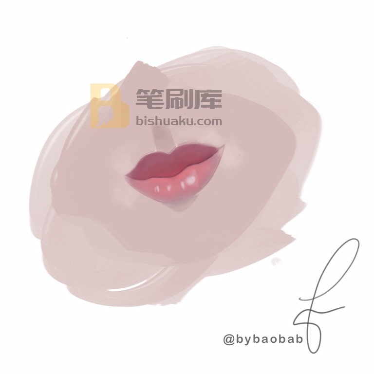 Procreate化妆笔刷效果展示