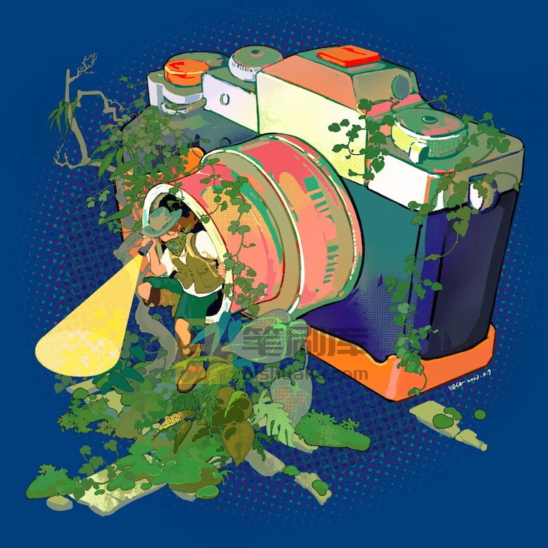 来自战斗田田仔的插画作品
