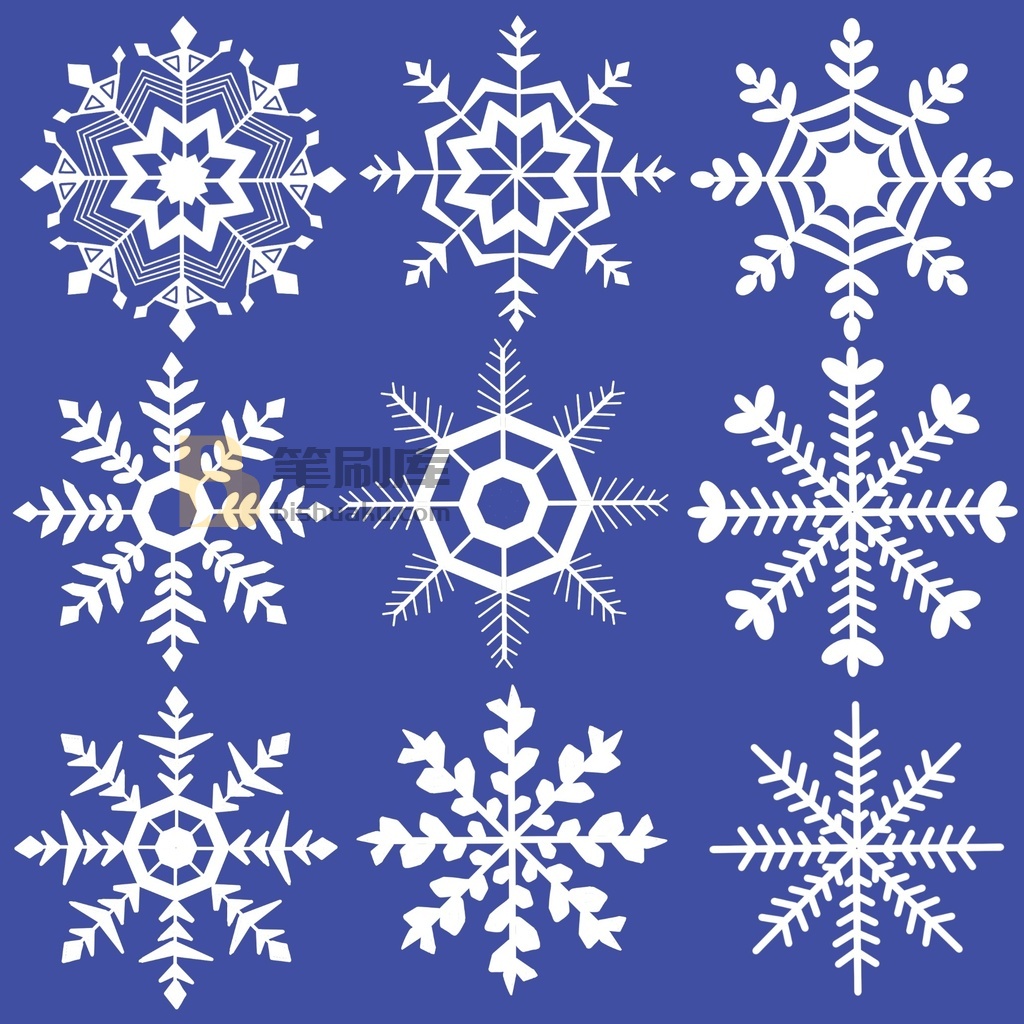 雪花画笔