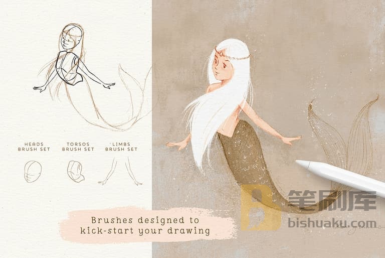 procreate卡通角色辅助线-让你开始画画 procreate卡通角色辅助线-让你开始画画