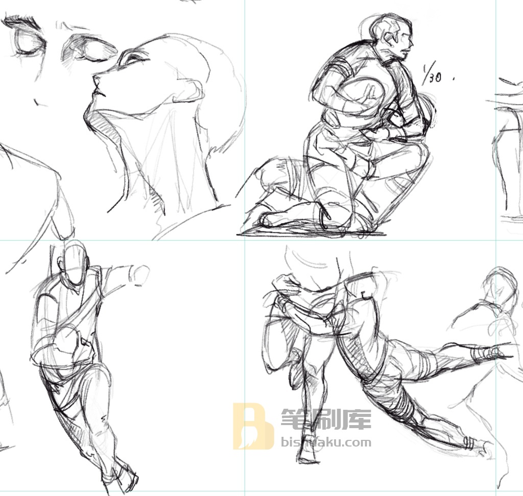 Procreate粗糙笔刷