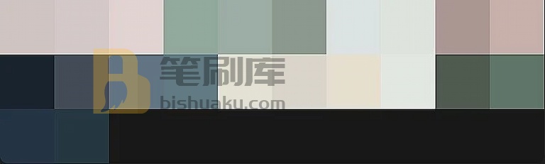 Procreate风景色卡笔刷 Procreate风景色卡笔刷