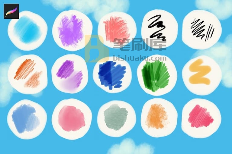 Mels Brushes笔刷预览 Mels Brushes笔刷预览