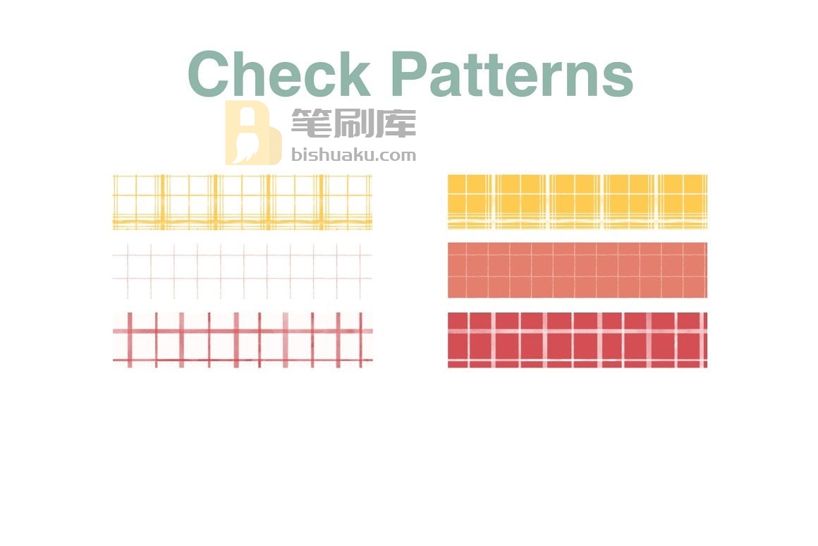 手工制作procreate图案笔刷