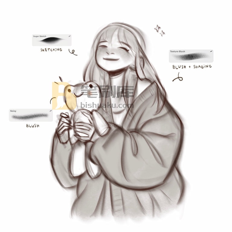 Procreate宇宙曲奇笔刷 Procreate宇宙曲奇笔刷