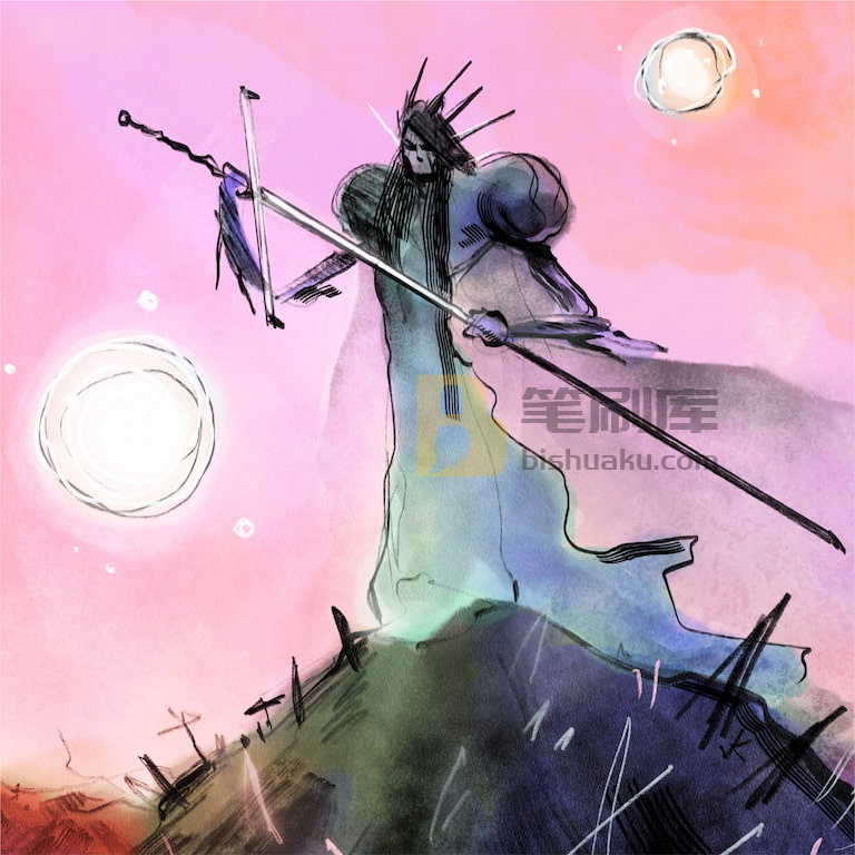 2021年Tuhis笔刷效果示例三-procreate