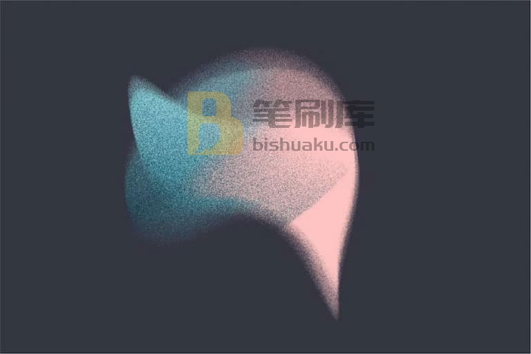 噪点颗粒笔刷应用示例一-Procreate 噪点颗粒笔刷应用示例一-Procreate