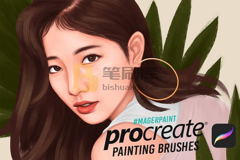 procreate绘图笔刷效果示例 procreate绘图笔刷效果示例