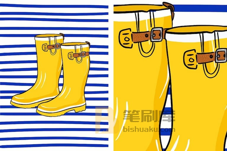 儿童扁平风或卡通动画风格procreate笔刷示例应用三 儿童扁平风或卡通动画风格procreate笔刷示例应用三
