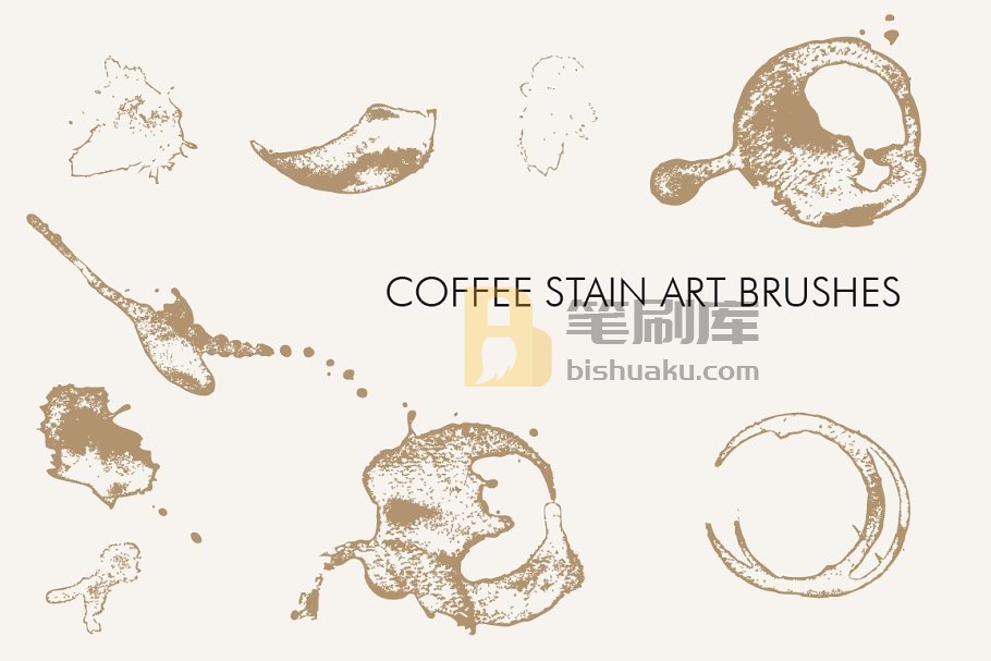 60款飞溅、笔画&污迹笔墨AI笔刷 60 Messy Illustrator Brushes插图(4)