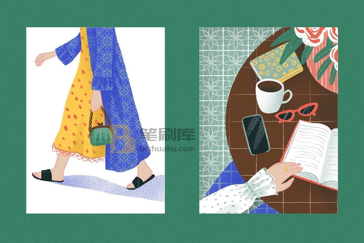 手工制作procreate图案笔刷