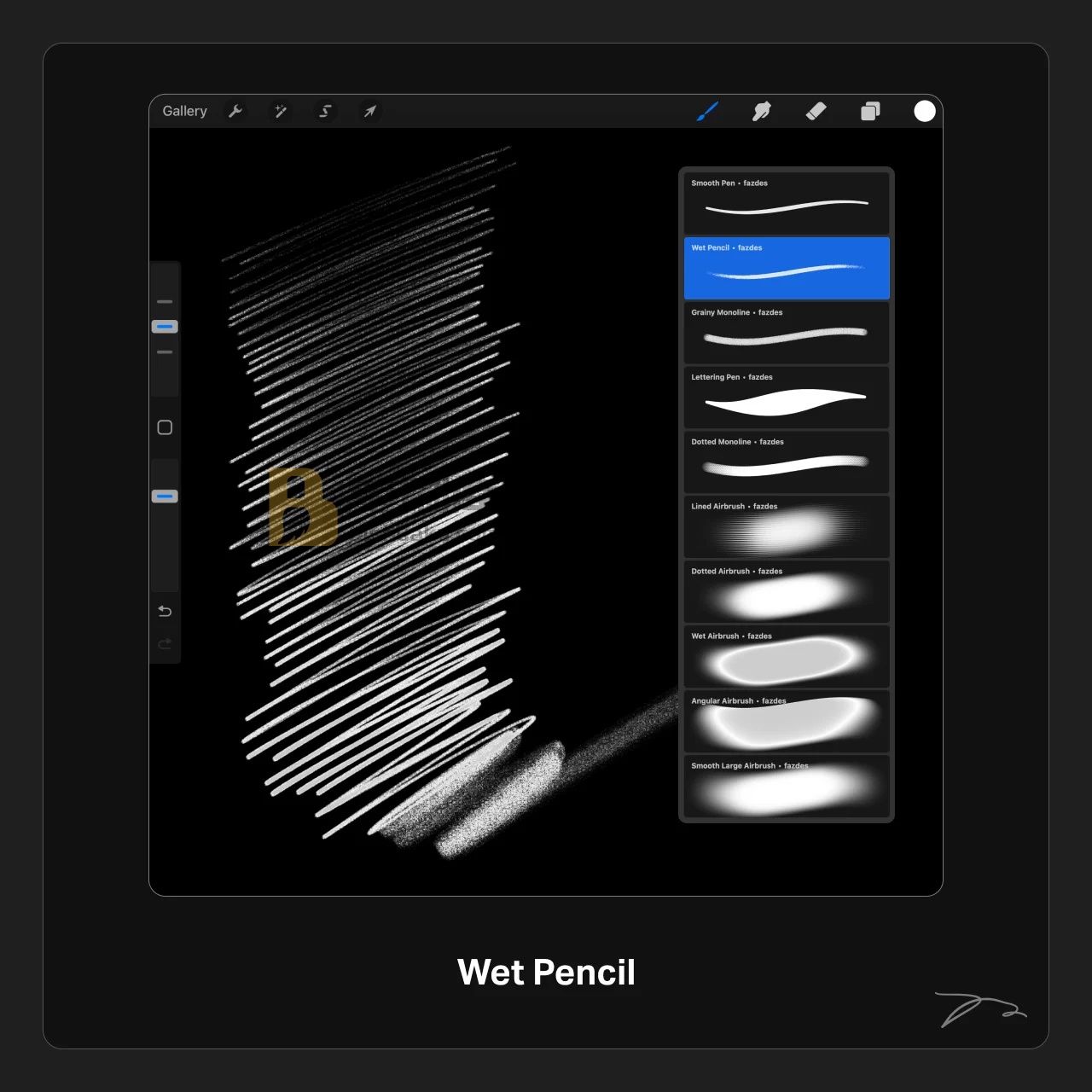 精选Procreate笔刷 精选Procreate笔刷