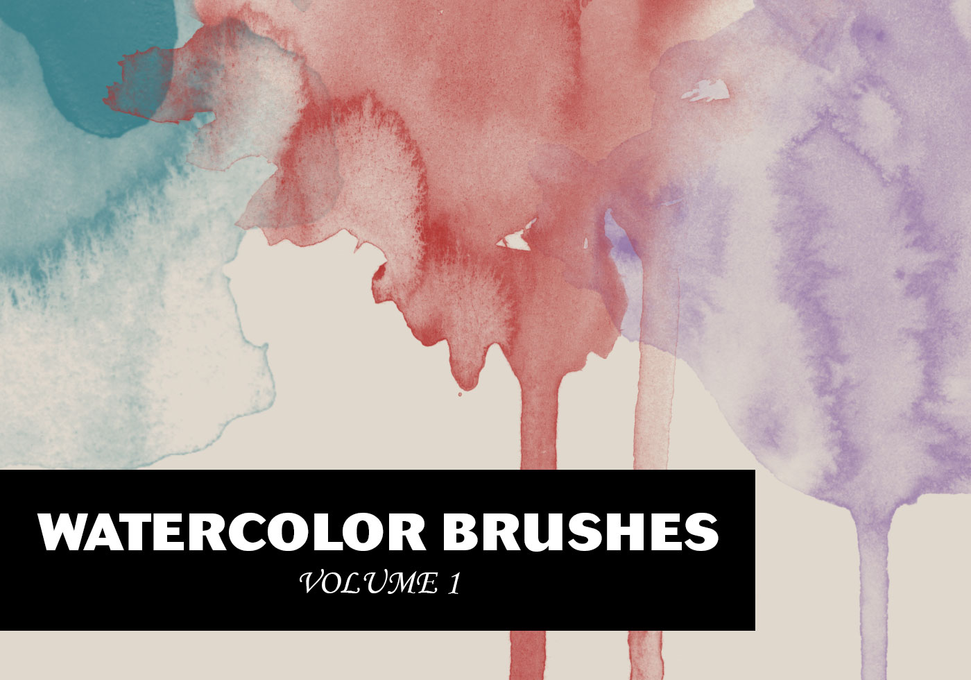 WG Watercolor Brushes Vol1 PS笔刷