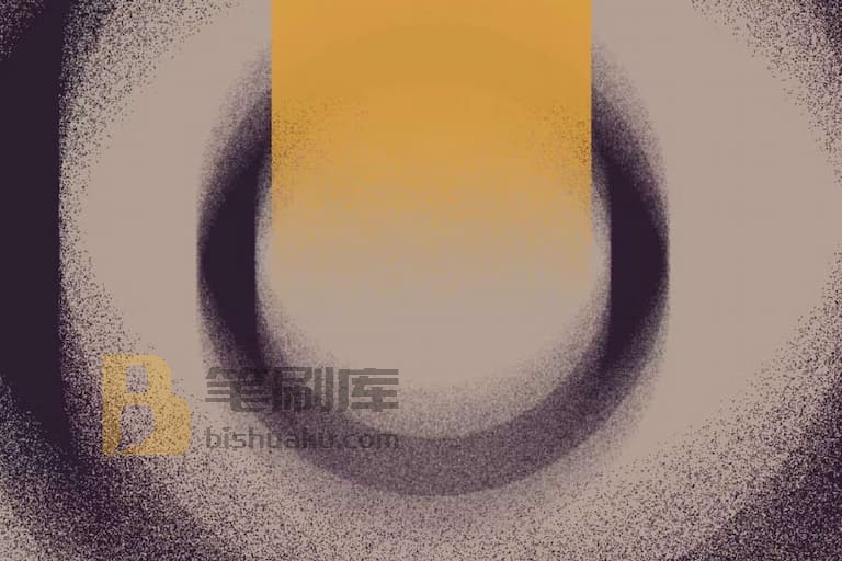 噪点颗粒笔刷应用示例三-Procreate 噪点颗粒笔刷应用示例三-Procreate