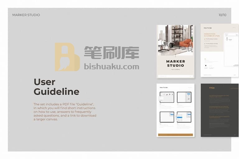逼真的procreate马克笔工具包-用户指南PDF 逼真的procreate马克笔工具包-用户指南PDF