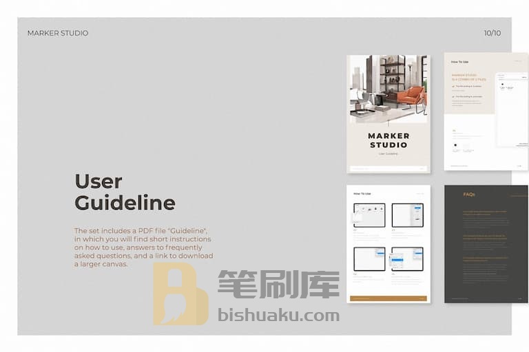 逼真的procreate马克笔工具包-用户指南PDF 逼真的procreate马克笔工具包-用户指南PDF
