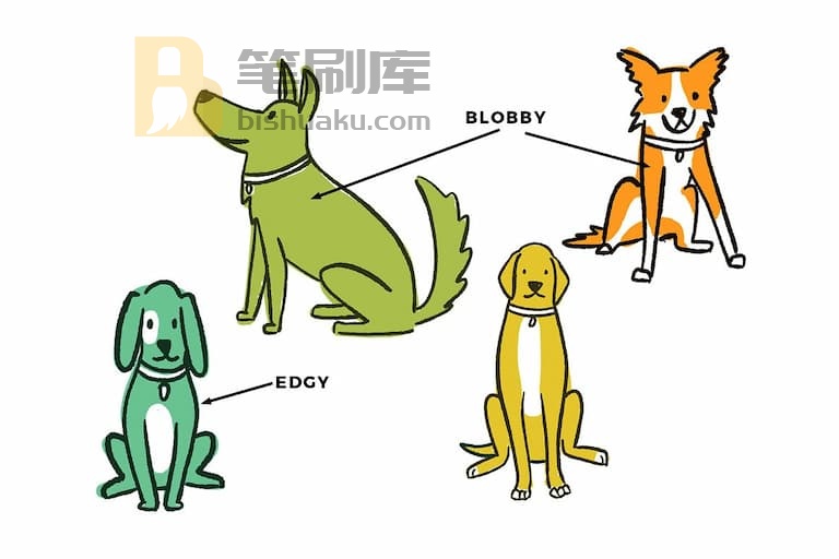 儿童扁平风或卡通动画风格procreate笔刷示例应用七 儿童扁平风或卡通动画风格procreate笔刷示例应用七