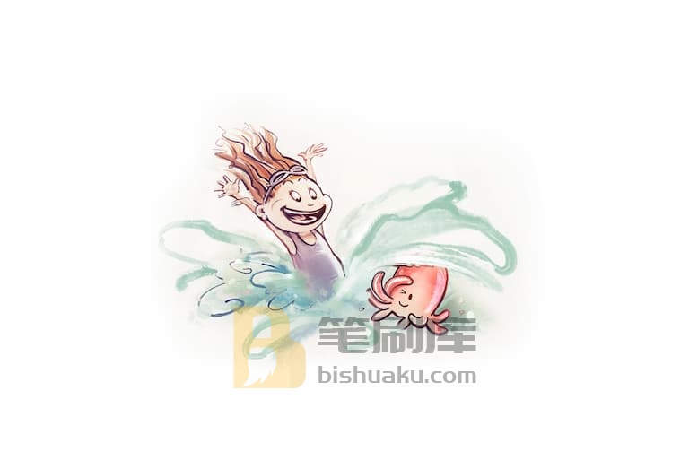 MattyB泼溅湿笔刷效果示例九-Procreate MattyB泼溅湿笔刷效果示例九-Procreate