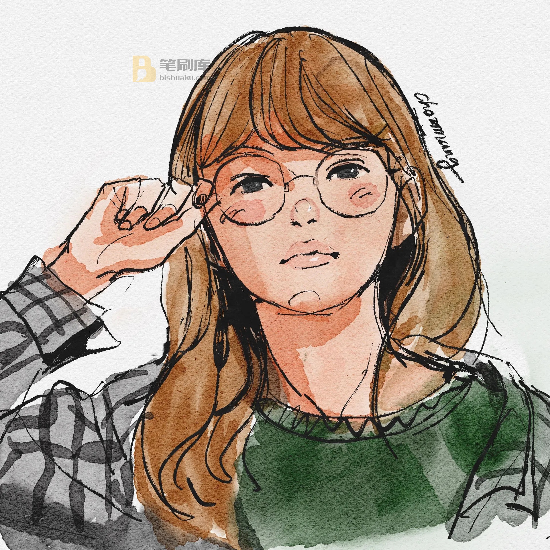 Procreate水彩画