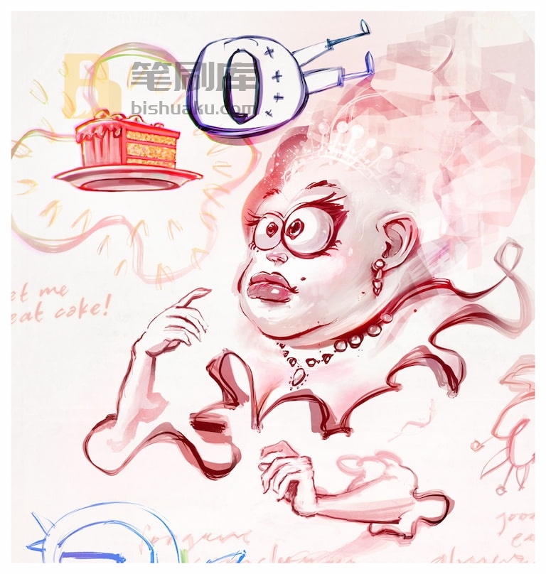 Mattyb素描墨水笔刷效果展示二-Procreate Mattyb素描墨水笔刷效果展示二-Procreate