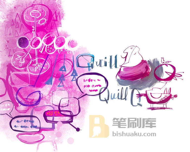 Mattyb素描墨水笔刷效果展示四-Procreate Mattyb素描墨水笔刷效果展示四-Procreate