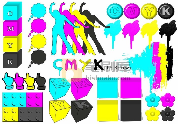 20款CMYK PS Brushes abr.Vol.12 PS笔刷
