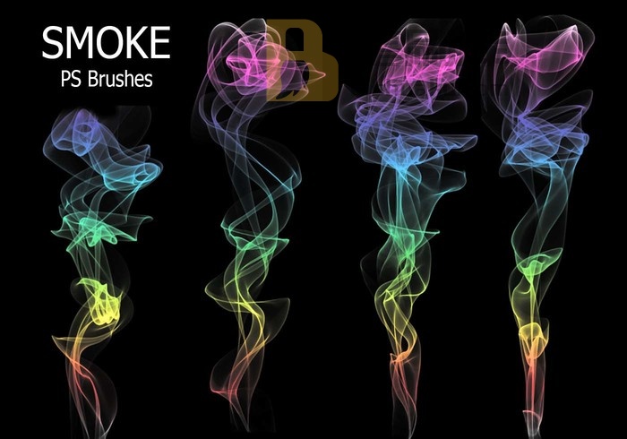 20款Smoke PS Brushes abr. Vol.9 PS笔刷