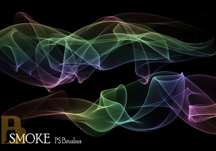 20款Smoke PS Brushes abr. Vol.8 PS笔刷