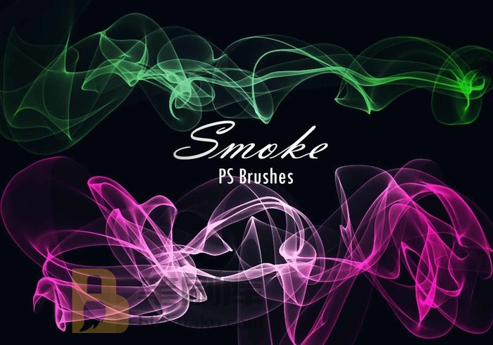 20款Smoke PS Brushes abr. Vol.11 PS笔刷