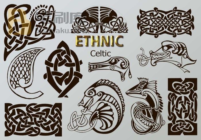 20款Ethnic PS Brushes第6卷 PS笔刷