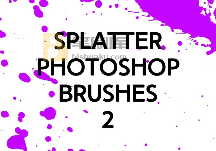 Splatter Photoshop画笔2