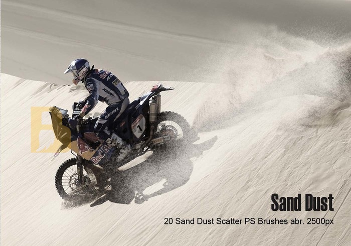 20款Sand Dust Scatter Ps Brushes abr vol 2 PS笔刷